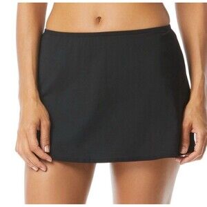 Coco Reef Paragon Perfection Fit Skirted Swim Bottom Skirt In Black Sz 2X New